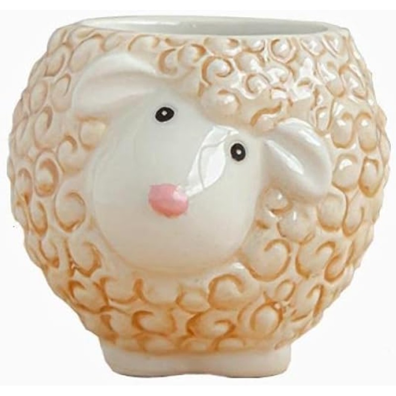 Buy Mini Cute Ceramic Animal Flower Pot Succulent Plant Pot MyDeal