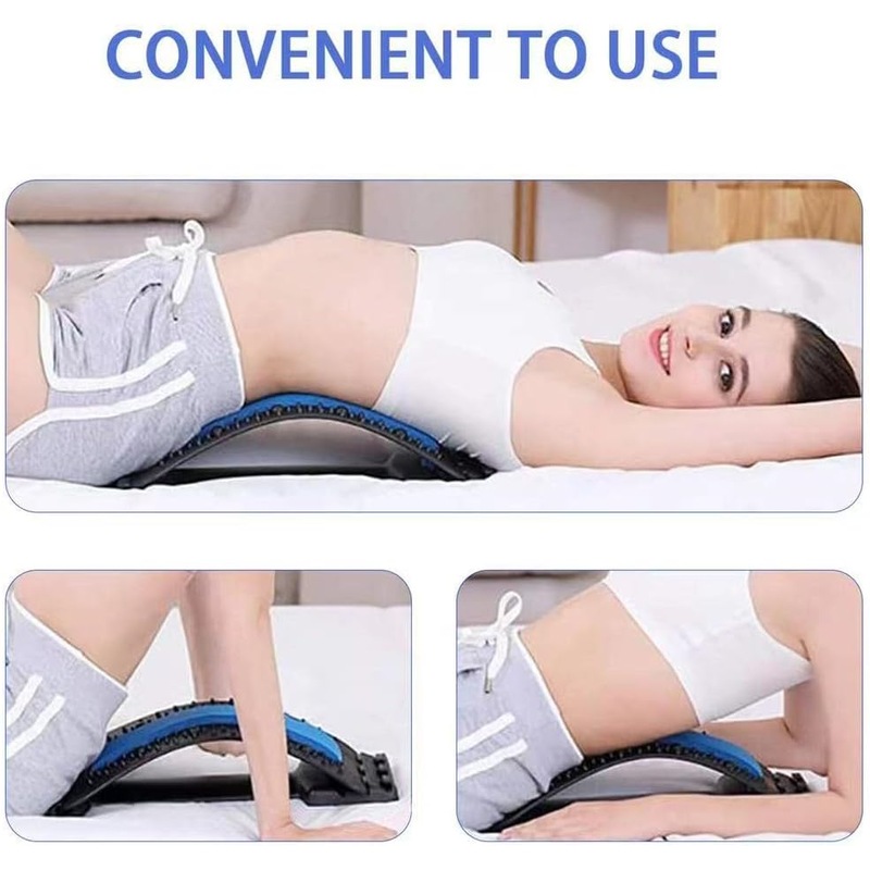Buy MultiLevel Lumbar Support Spine Deck with Acupressure Points MyDeal