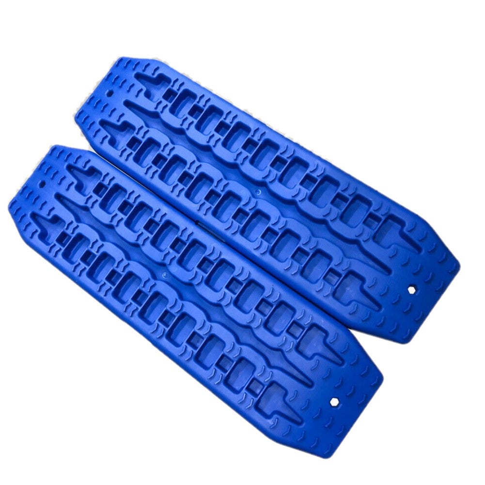 Ozoffer 1 pair 10T Recovery Tracks Sand Track Sand / Snow / Mud Trax 4WD in Blue