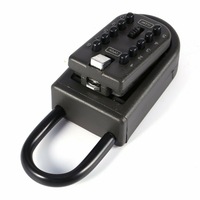 Ozoffer 10-Digit Combination Lock Key Safe Storage Box Padlock Security Home Outdoor