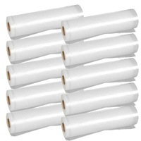 Ozoffer 10xVacuum Food Sealer Rolls Saver Bag 6MX28cm Seal Storage Commercial Heat Grade
