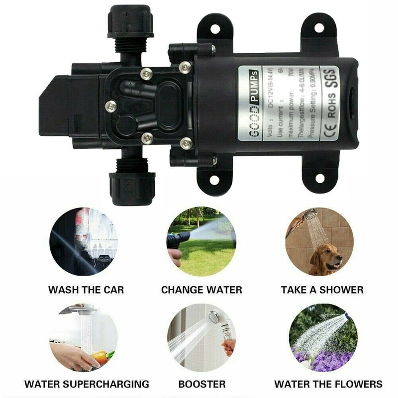 Buy Ozoffer 12V Water Pump 6Lpm SelfPriming Caravan Camping Boat FAST