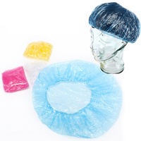 Ozoffer 16Pcs Waterproof Women Lady Elastic Shower Bathing Salon Hair Cap Hat
