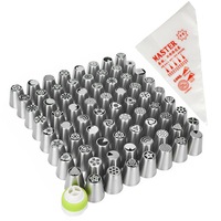 Ozoffer 171PCS Cake Piping Nozzles & Piping Bags Set
