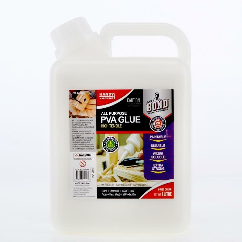 Buy Ozoffer 1L PVA Glue Balsa Wood Glue High Strength for Woodworking