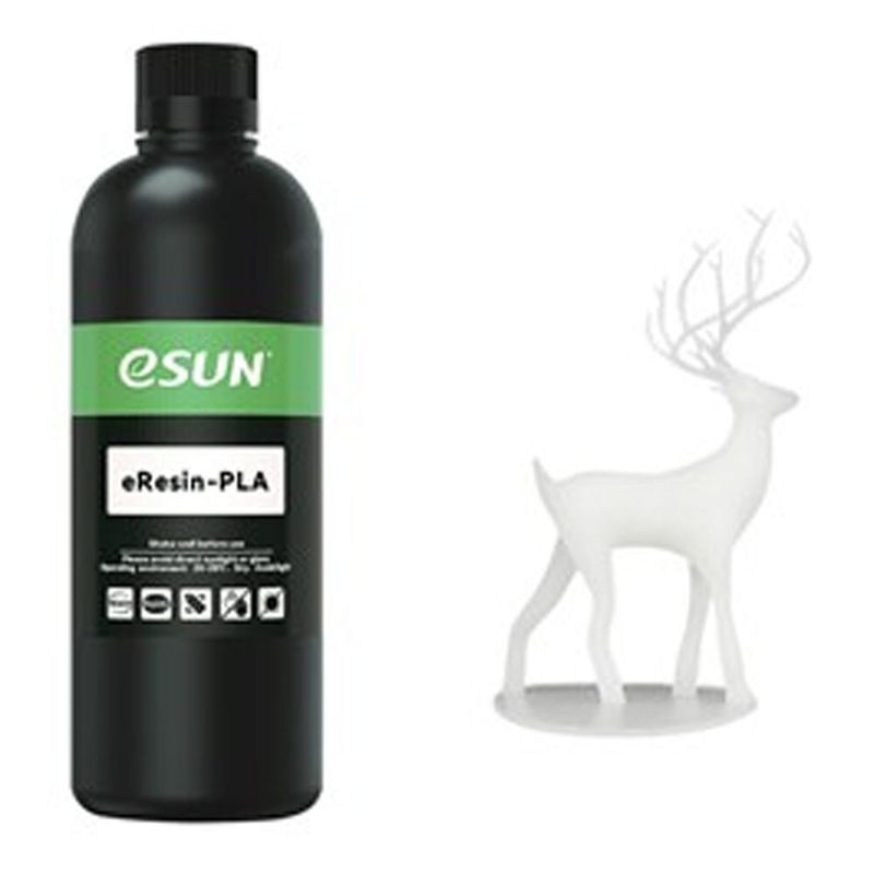 Buy Ozoffer 1pcs 1kg Low Smell BioBased eSUN Clear Pla Resin for