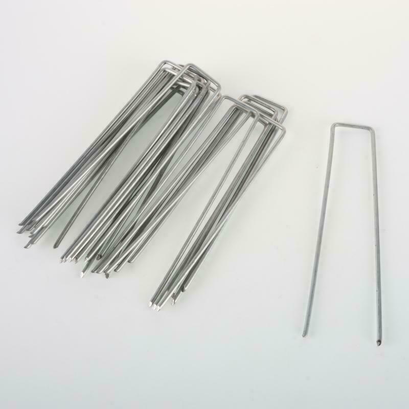 Buy Ozoffer 20Pcs Weed Mat Pins Galvanised Steel Anti Rust 3mm x 150mm