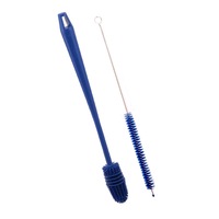 Ozoffer 2Pcs Nylon Straw Brush Cleaner Set Bottle Tube Pipe Small Long Cleaning