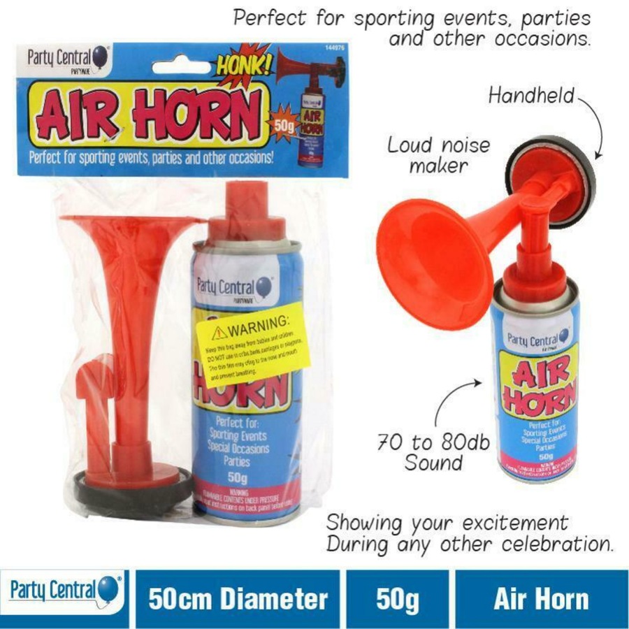 Ozoffer 2x Air Horn Sporting Events Special Occasions Parties Fun Loud 50g