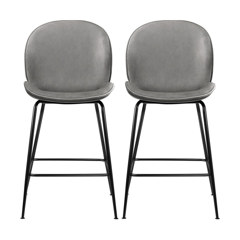 Buy Ozoffer 2x Oikiture Bar Stools Kitchen Stool Chairs Barstool Dining
