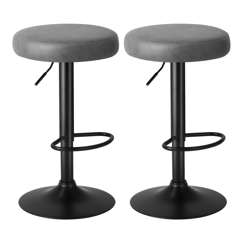 Buy Ozoffer 2x Oikiture Bar Stools Kitchen Stools Gas Lift Dining