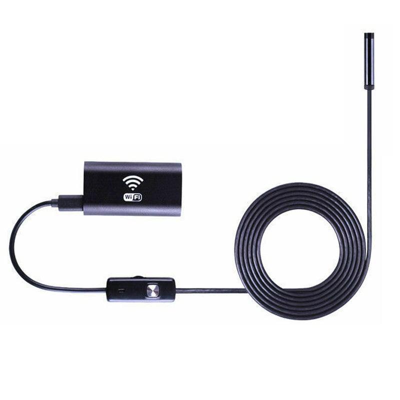 Ozoffer 3.5M WIFI Endoscope 2MP 8mm Borescope Inspection Camera iPhone Android PC