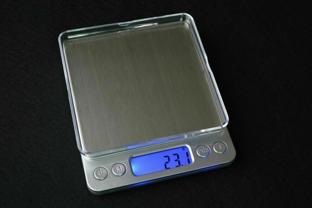 Ozoffer 3kg/0.1g Kitchen Digital Scale LCD Electronic Balance Food Weight Postal Scales