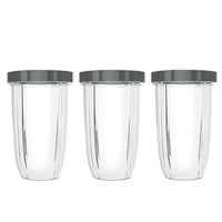 1set, Blender Cup And Blade Replacement, 32 Oz Cup And Extractor Blade,  Compatible With NutriBullet Blender, 600W/900W Model, For NutriBullet  Blender