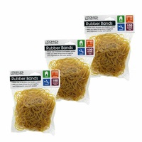 Ozoffer 3x Large Yellow Rubber Bands size Pack of 100 suit Office Stationery Menu