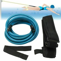 Ozoffer 4M Swim Trainer Belt Swimming Resistance Tether Leash Pool Training Aid Harness