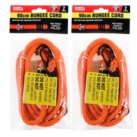 Ozoffer 4Pcs 90CM Heavy Duty 10MM Strong Stretched Bungee Cord Strap Car Roof Luggage