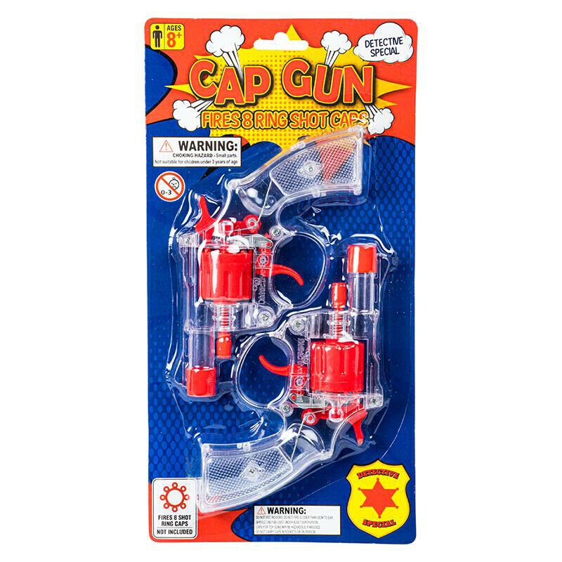 Buy Ozoffer 4Pcs Australian Standard Model Cap Gun Toy Revolver Pistol
