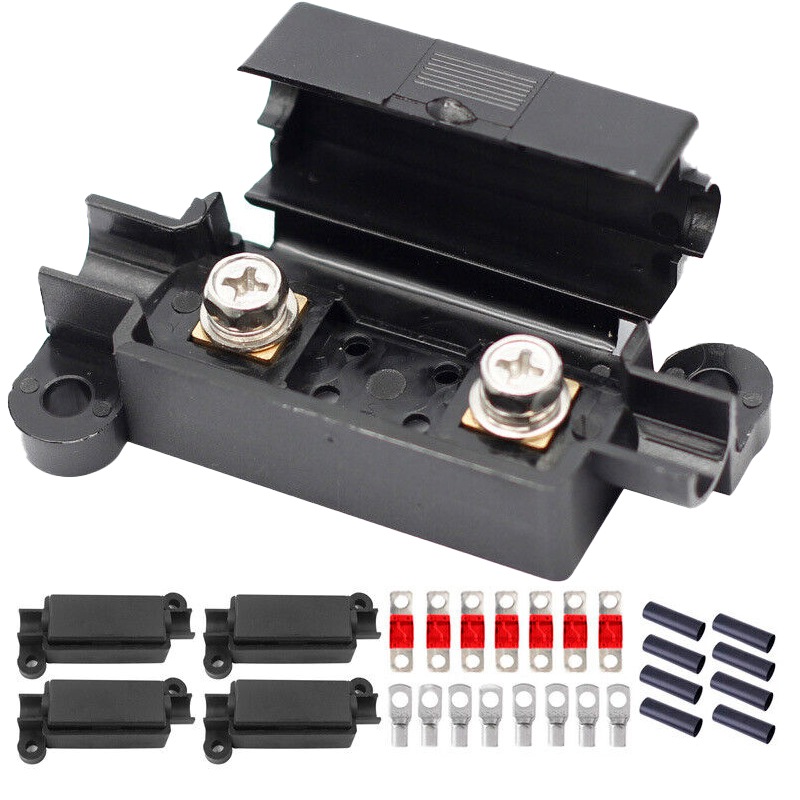 Buy Ozoffer 50A MIDI FUSE KIT 4 ANS Holder 7 x 50 AMP Fuses to suit