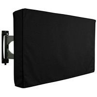 Ozoffer 60'- 65' Inch Waterproof TV Cover Outdoor Patio Flat Television Protector Black