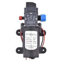Ozoffer 60W 12V 80PSI Water Pump High Pressure 5L/Min Self-Priming Caravan Camping Boat