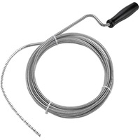 Ozoffer 62CM Drain Cleaner Spring Wire Waste Pipe Sink Snake Plumber Unblocked Tool