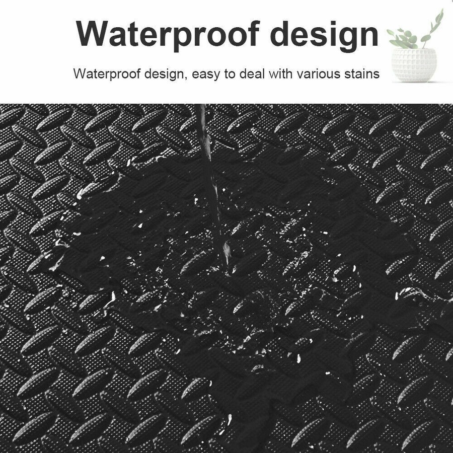 Ozoffer 6PCS x Interlocking Heavy Duty EVA Foam Gym Flooring Floor Mat