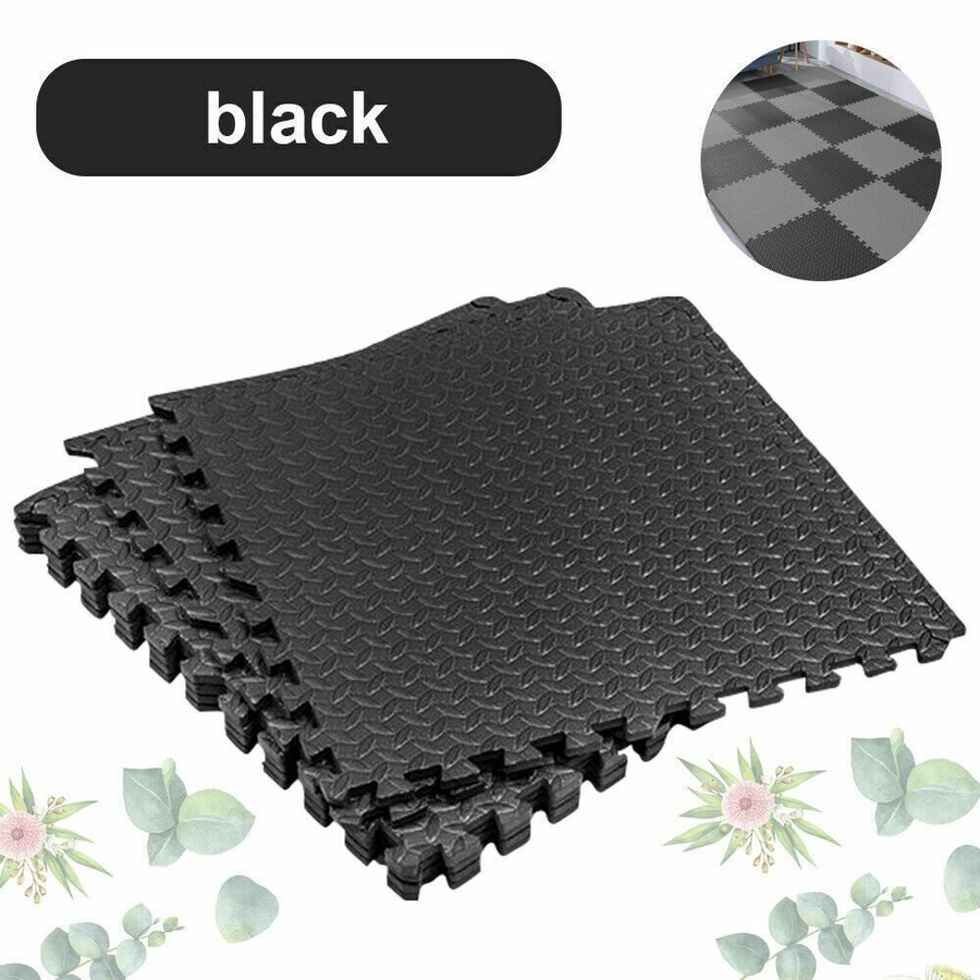 Ozoffer 6PCS x Interlocking Heavy Duty EVA Foam Gym Flooring Floor Mat