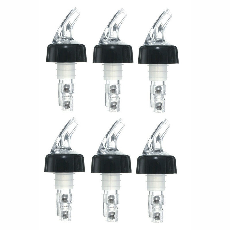 Buy Ozoffer 6x Liquor 30ml Shot Bottle Pourer Dispenser Spirit Nip