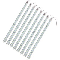 Ozoffer 8x 50CM 12V 8520 LED Strip Light Bar Dimmable Caravan 4WD Camping Boat Fishing
