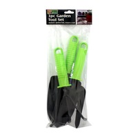Ozoffer AU 3Pc Garden Hand Tools - Garden Fork Trowel & Rack Lightweight Durable