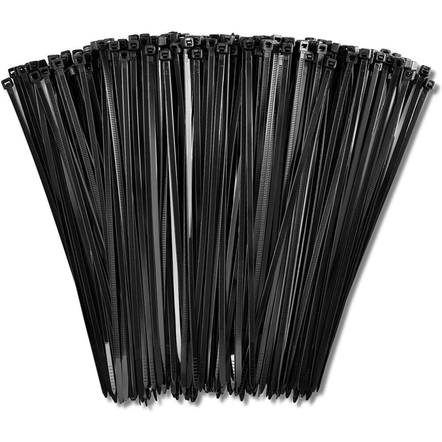 Ozoffer Cable Ties Zip Ties Strong Nylon UV Stabilised 200x Bulk Black Cable Tie 4x200mm