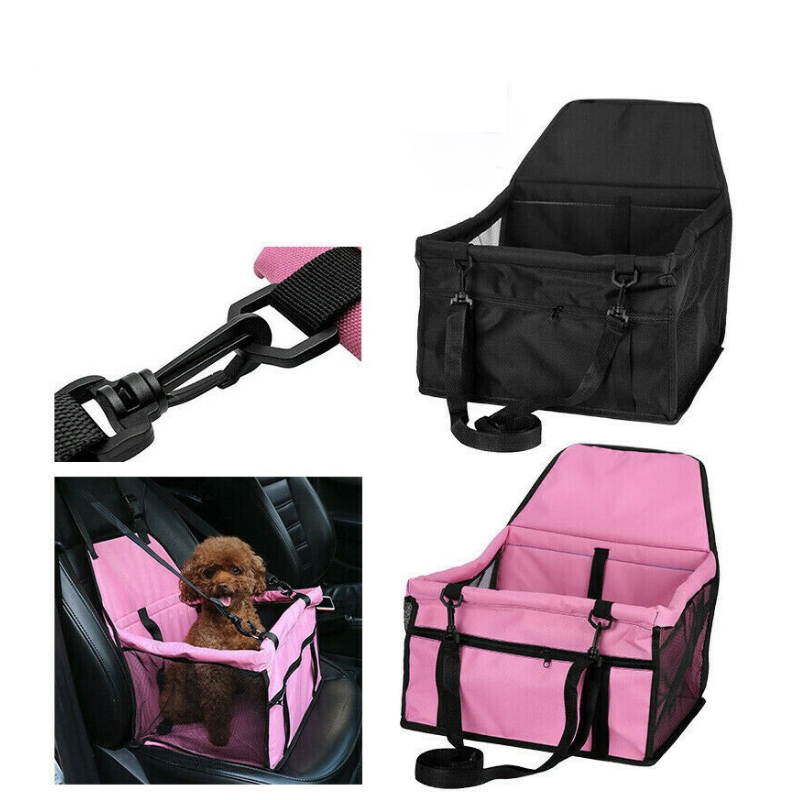 Ozoffer Cat Dog Pet Car Booster Seat Puppy Auto Carrier Travel Safety Protector Basket
