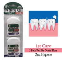 Ozoffer Dental Floss 1st Care 2x Flexible Oral Care Hygiene Flosser Tooth Healthy Gums