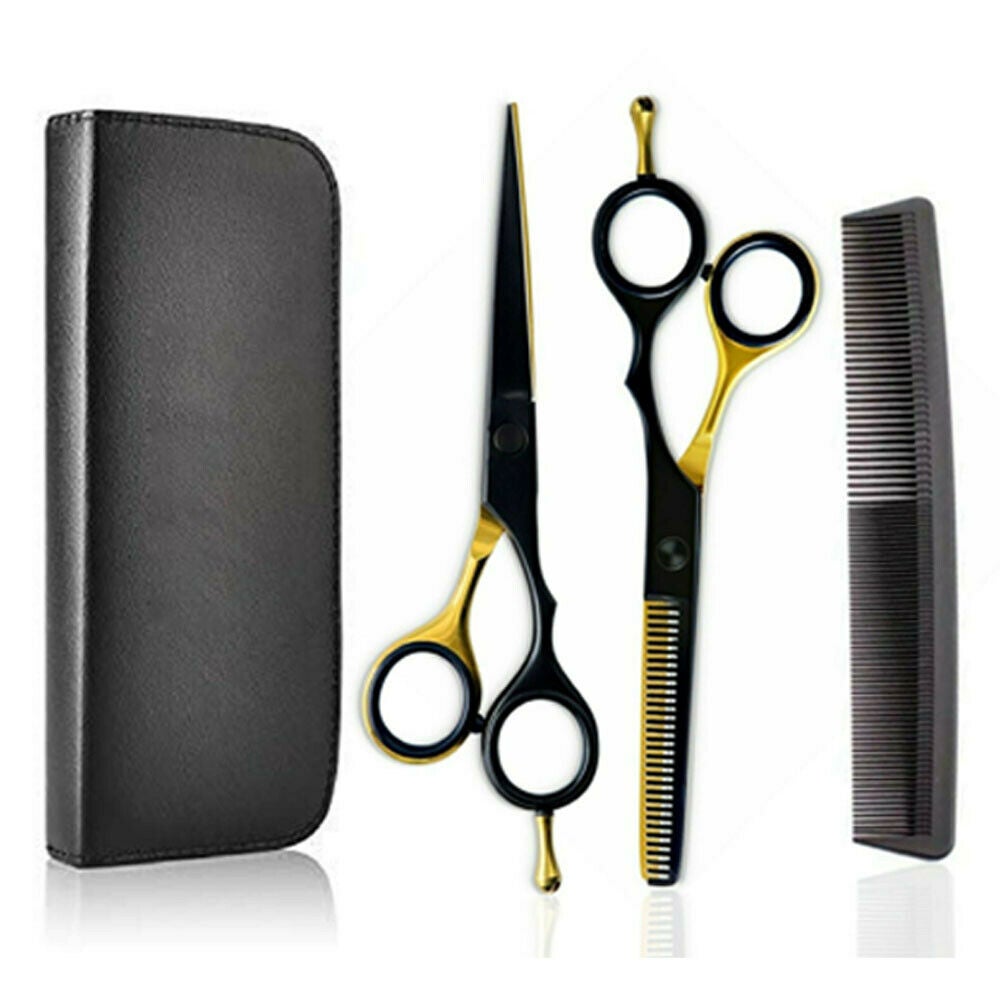 Ozoffer Hair Cutting Shears Set Hairdressing Professional Barber Salon Thinning Scissors