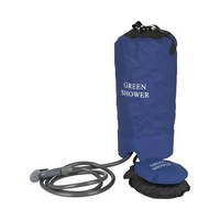 Ozoffer Hand-held Portable Shower w/ Foot Pump Hot Warm Cold Shower Head Boat Beach