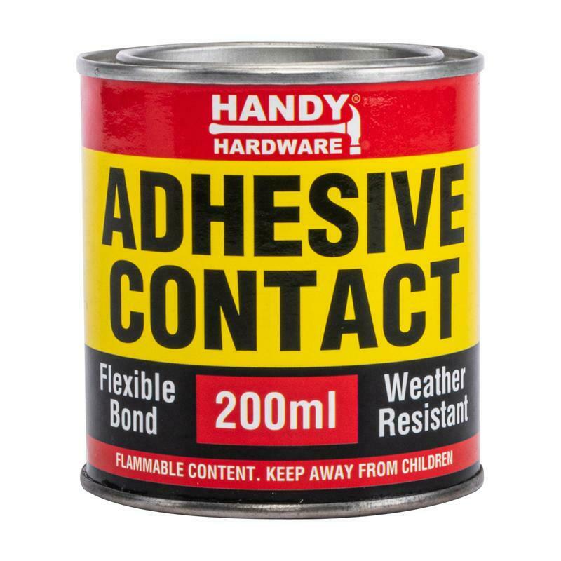 Ozoffer Handy Hardware? Adhesive Glue/Contact Weatherproof Strong Flexible 200ml