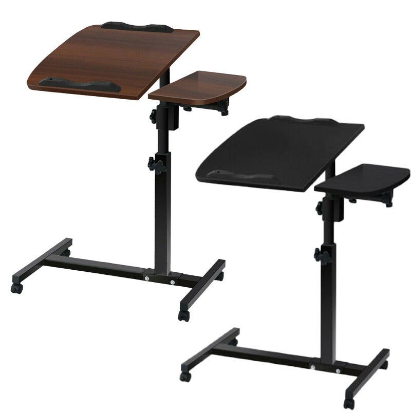Ozoffer Laptop Desk Portable Mobile Computer Table Stand Adjustable Bed Study
