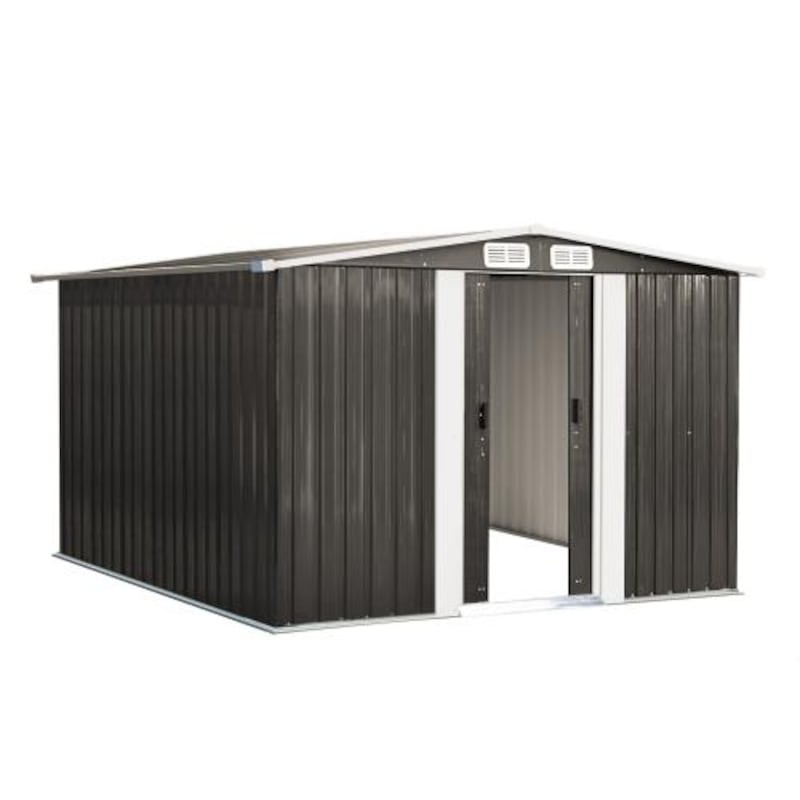 Buy Ozoffer Livsip Garden Shed Outdoor Storage Sheds 2.57x2.05M ...