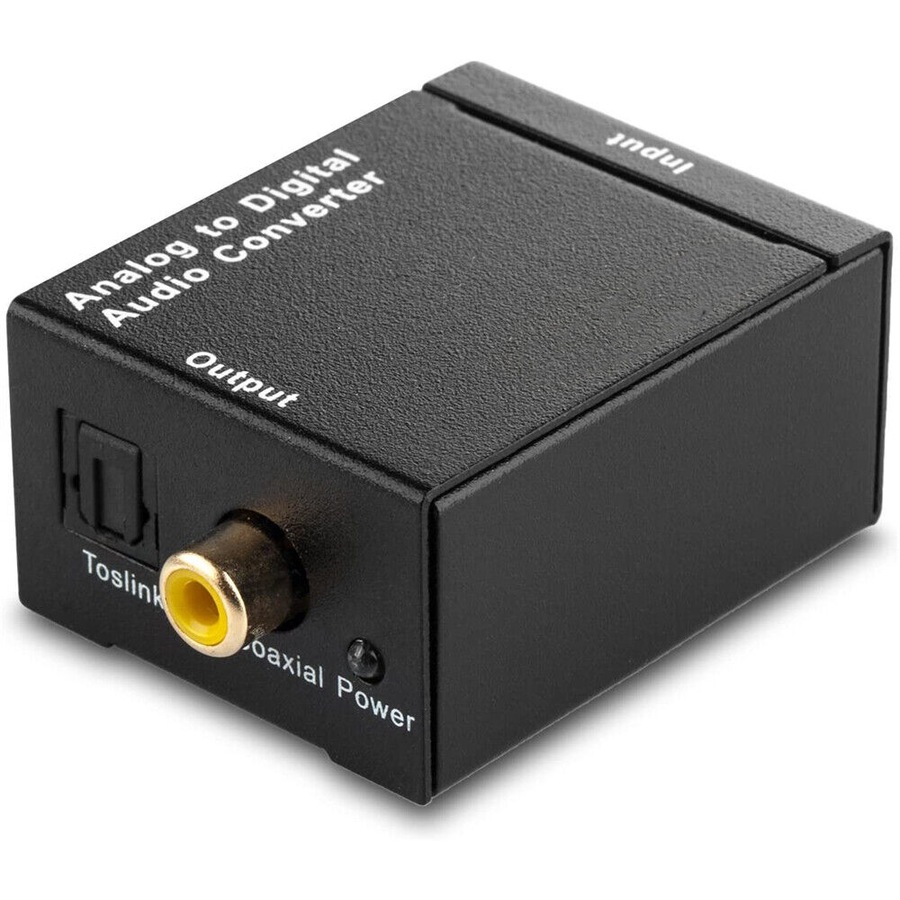 Ozoffer Optical Coaxial Toslink Digital to Analog Audio Converter Adapter RCA L/R 3.5mm