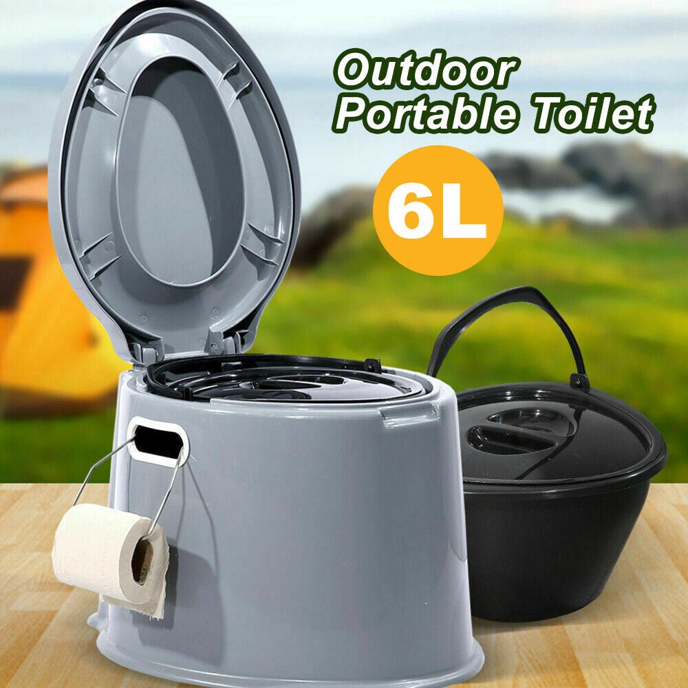 Buy Camping Toilets Online In Australia MyDeal   Ozoffer Outdoor Portable Toilet 6l Camping Potty Caravan Travel Camp Boating 4299852 00 