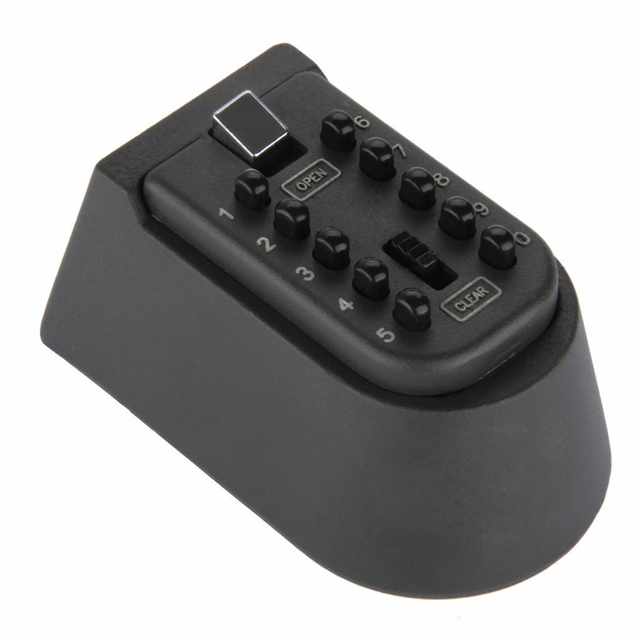 Ozoffer Outdoor Wall Mount Spare Key Safe Box Lock Holder Water Weather Proof