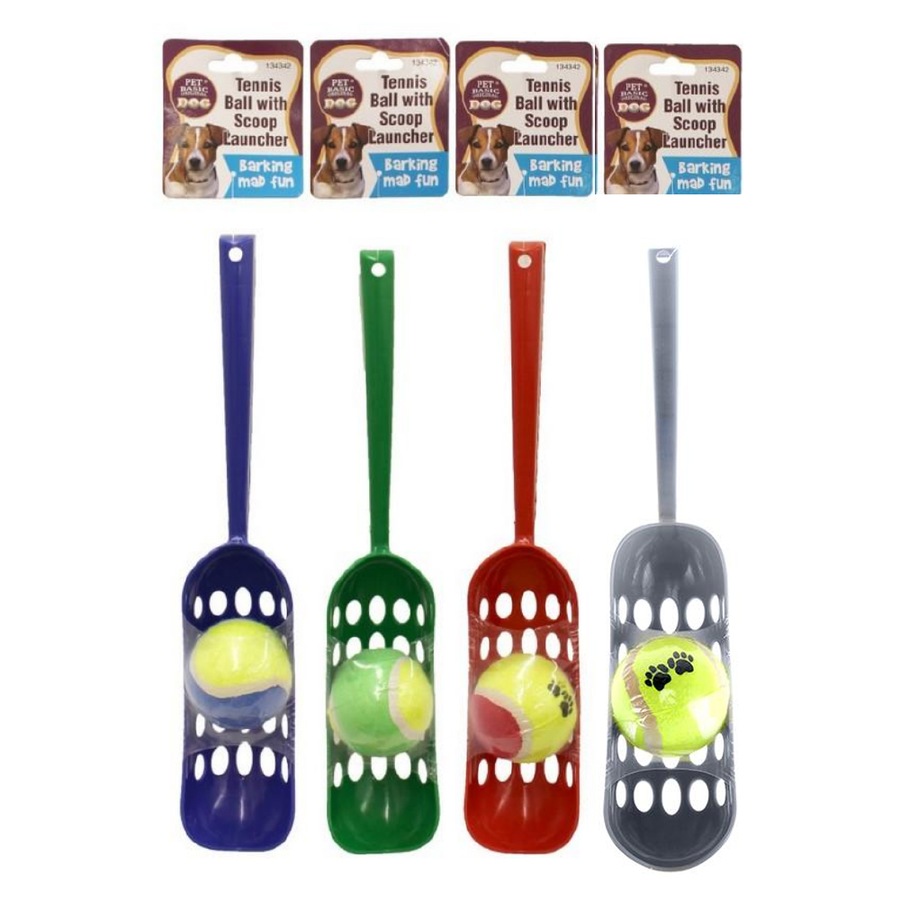 Ozoffer Pet Dog Puppy Tennis Ball Launcher Chucker Thrower with Tennis Ball