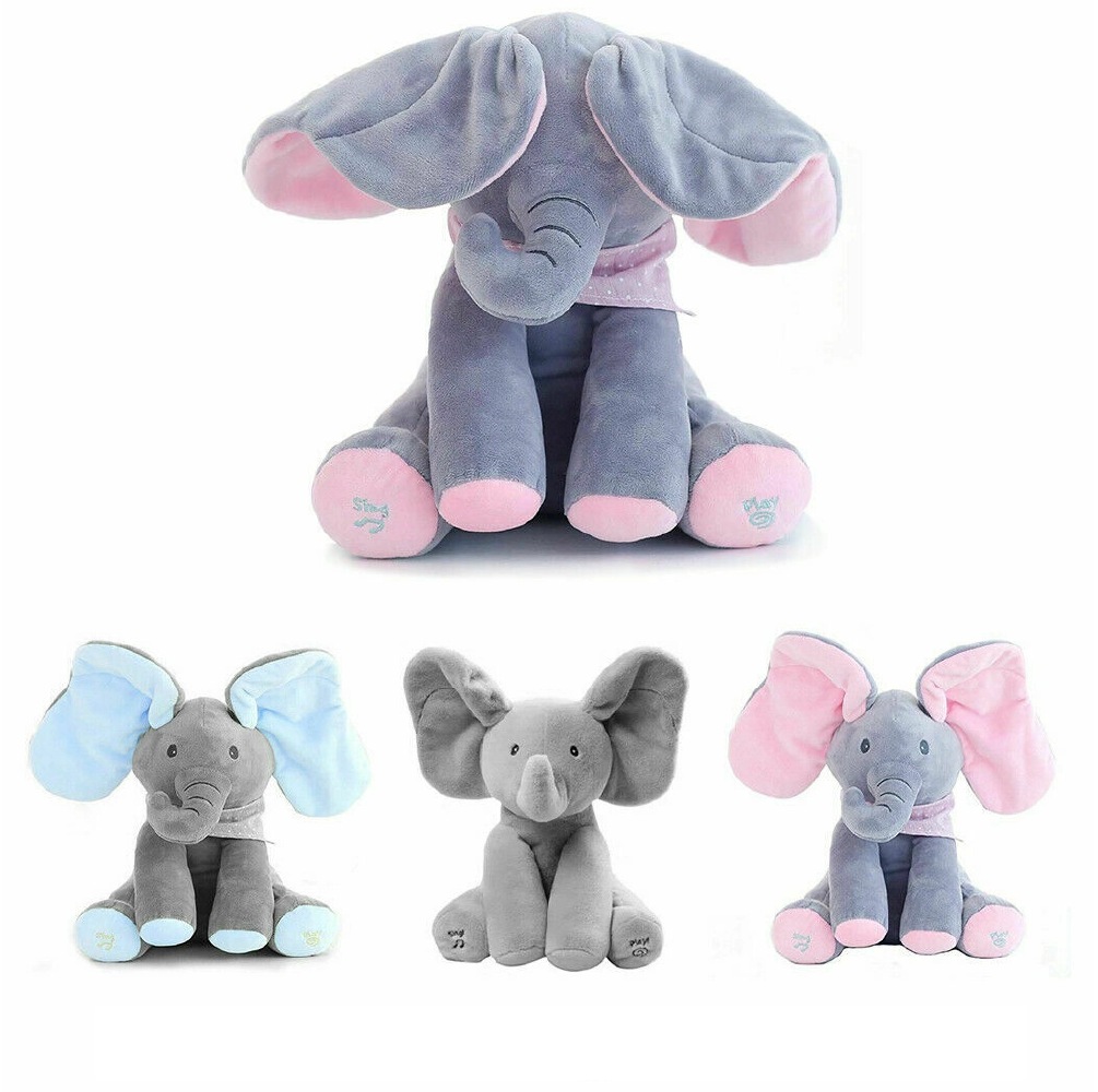 Peek a boo talking hot sale elephant