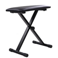 Ozoffer Portable Adjustable 3 Way Keyboard Piano Stool Folding Seat