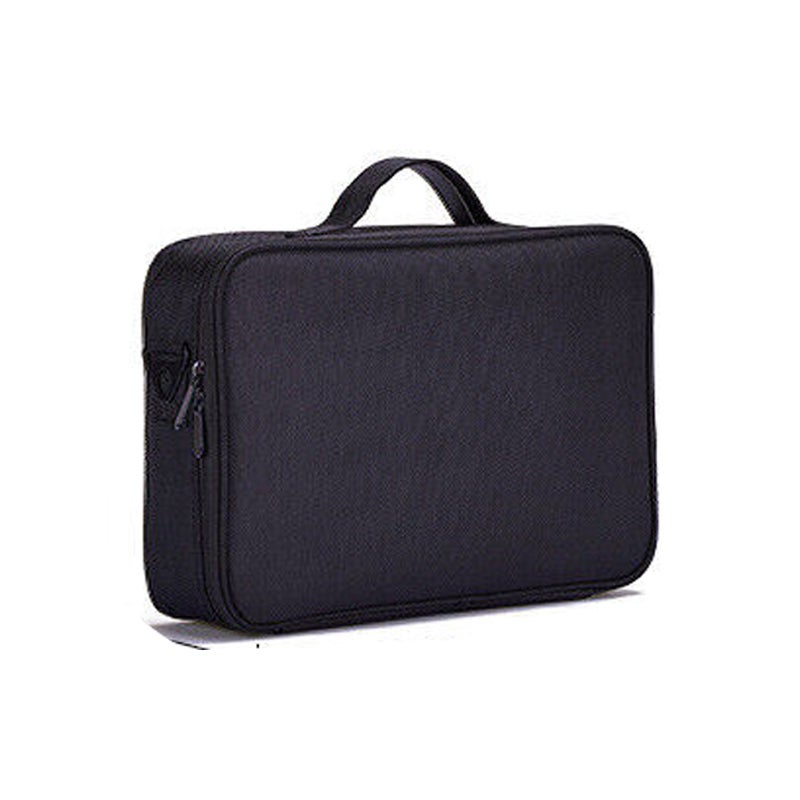 Ozoffer Portable Makeup Bag Cosmetic Make up Case Storage Box Travel Black