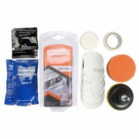 Ozoffer Pro Car Lens Headlight Restoration Kit Polishing Sanding Cleaner Repair Tool