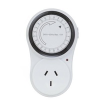 Ozoffer Programmable 24 Hour Cycle Easy Start Mechanical Timer with Auto Switch ON & OFF