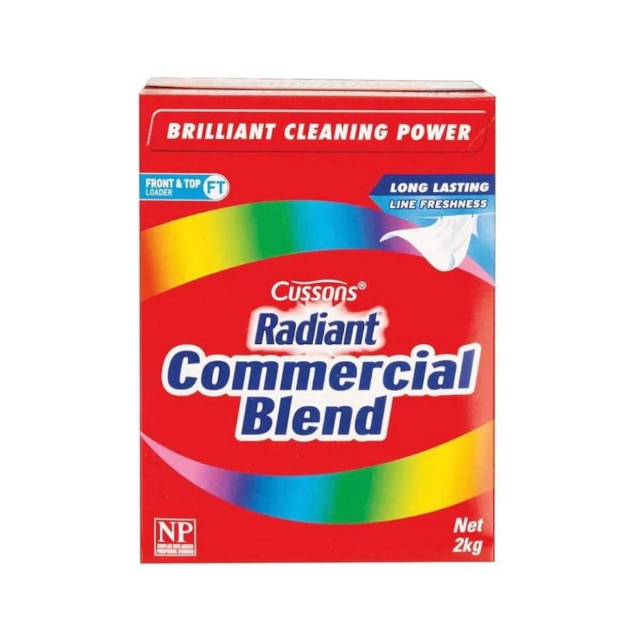 Ozoffer Radiant Commercial Blend Front and Top Loader Laundry Powder 2Kg
