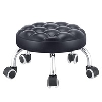 Ozoffer Roller Seat Stool Small Stool with Wheels Pulley